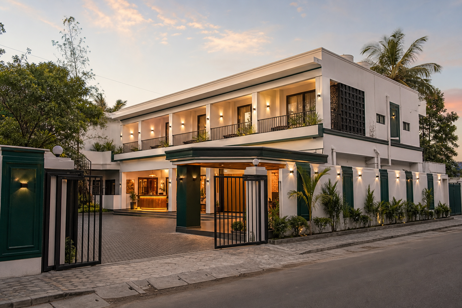 Secure and welcoming Cassa Motel exterior in Dar es Salaam